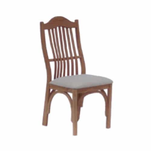 amish upholstered side chair