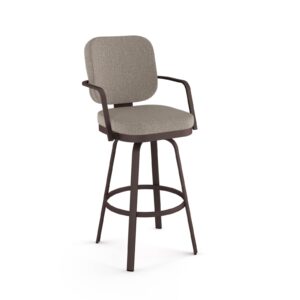 dorsey amisco upholstered bar stool