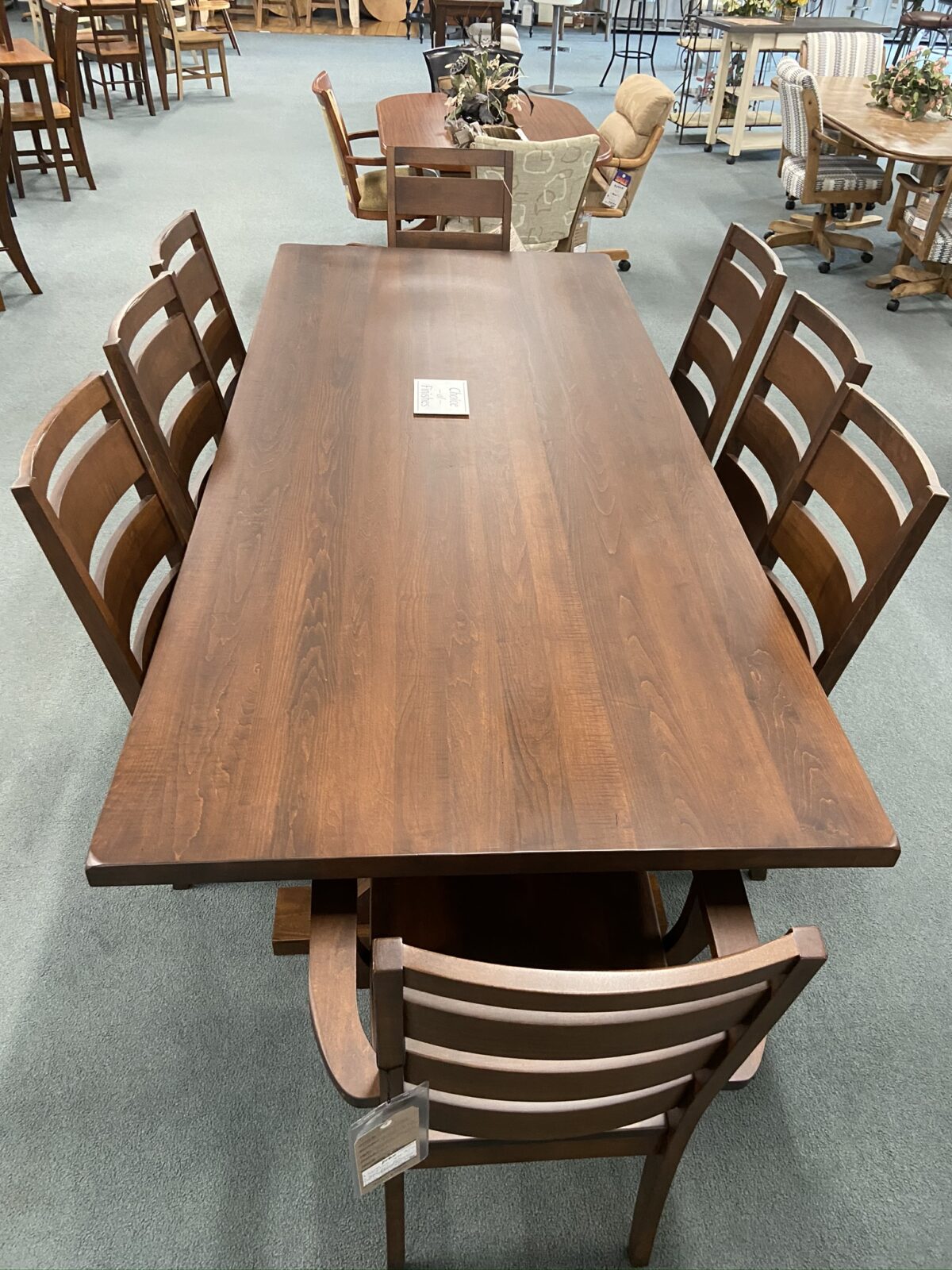 Daniels Amish Farmhouse Table Dining Set | BARSTOOLS AND DINETTES